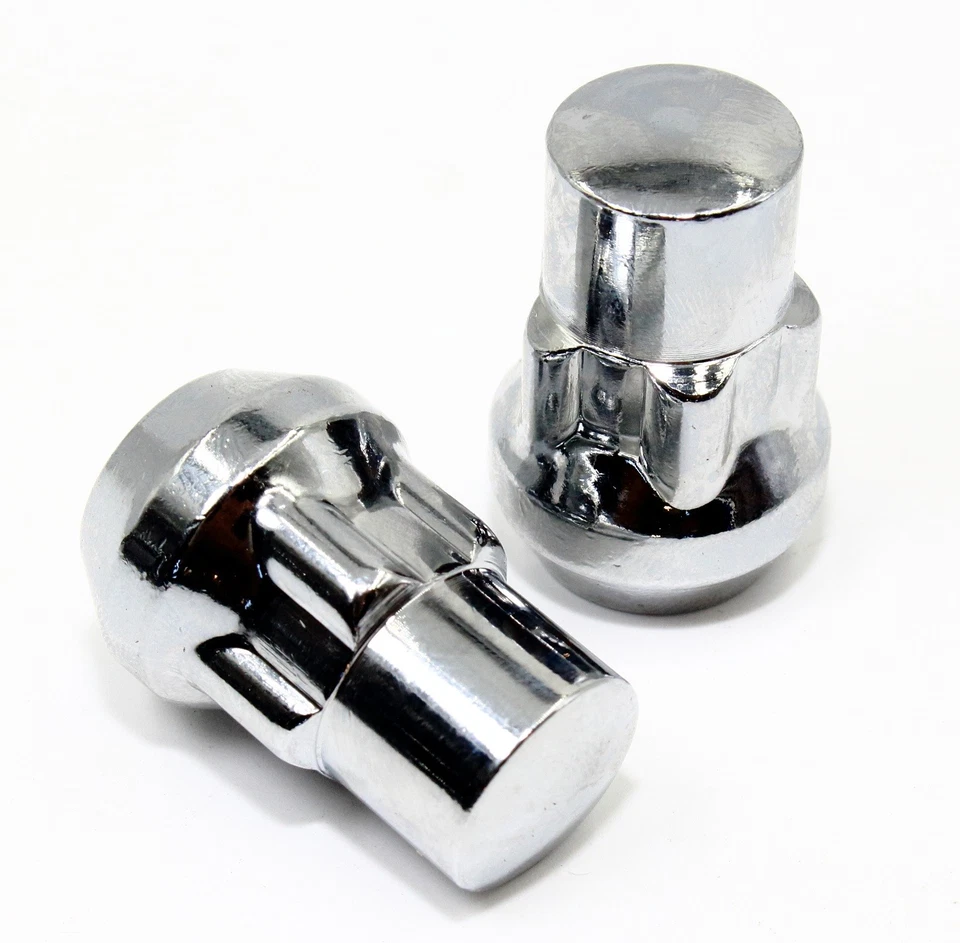 4 12x1.5 Chrome Wheel Locks for Mazda MX-5 Miata 2 3 5 6 CX SUV - Imagem 2 de 4
