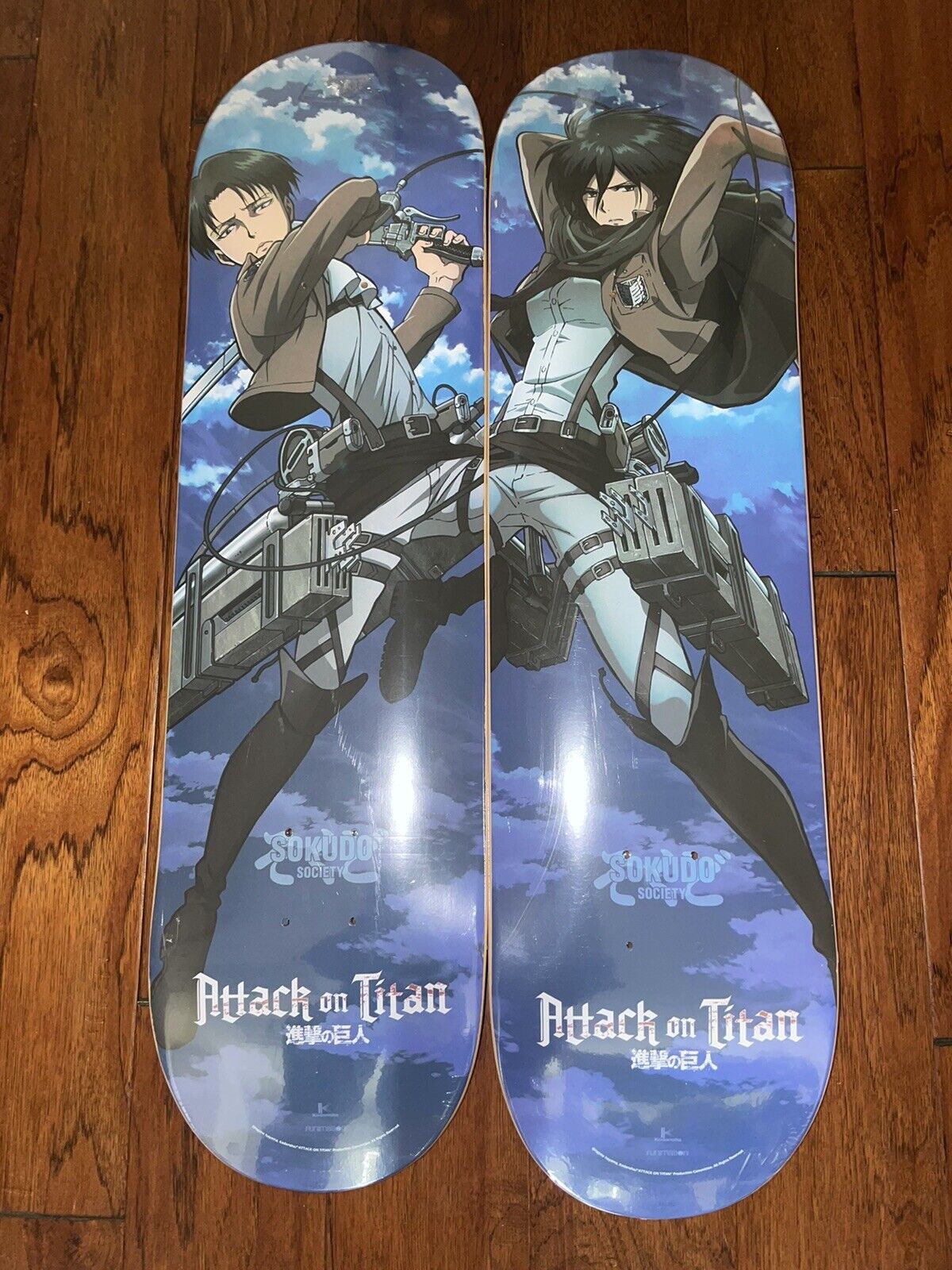 Attack On Titan Anime Expo 2022 Exclusive Mikasa Skateboard