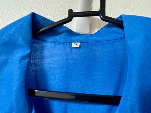 New Japanese SUZUKI Mechanic Coverall Jumpsuit XL size JDM Genuine item BLUE - 第 4/6 張圖片