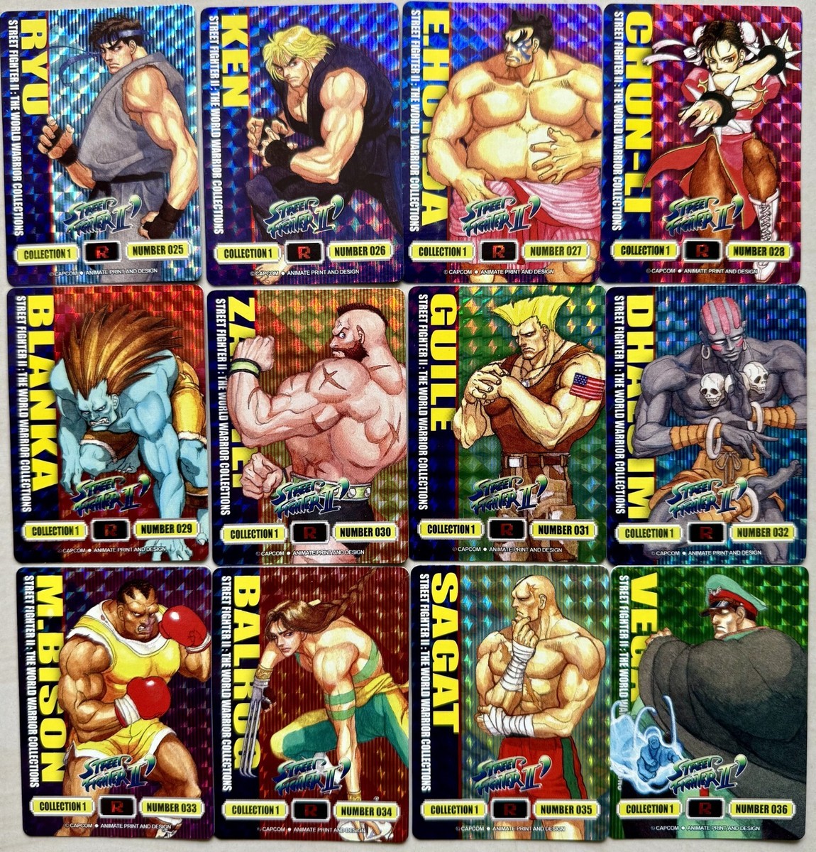 Street Fighter ll Premium Card Collection | eBay