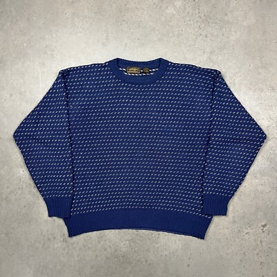 トップス 80s Eddie Bauer wool sweater Vintage 1980s Eddie Bauer Wool Knit Sweater | eBay