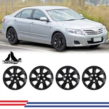 Wheel Covers Replacement For 2007-2011 Toyota Camry 16" 4 Pack Snap On Hubcaps