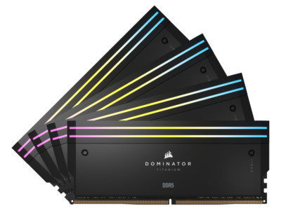 CORSAIR DOMINATOR TITANIUM 64GB (4 x 16GB) DDR5 6000 (PC5 48000