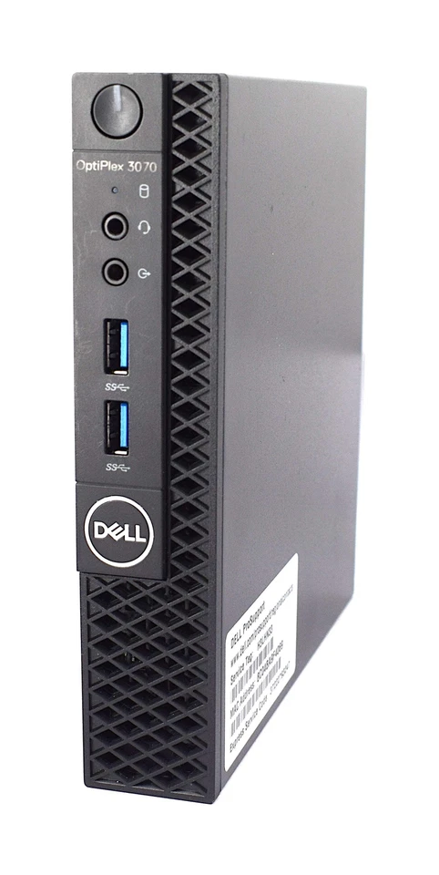 Dell OptiPlex 3070 Micro PC, Core i3 9th Gen, 8GB RAM, 256GB SSD, Windows 11 - Image 3 of 4