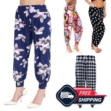 Womens Alibaba Trousers Ladies Stretchy Design Leggings Printed Hareem UK 8-26