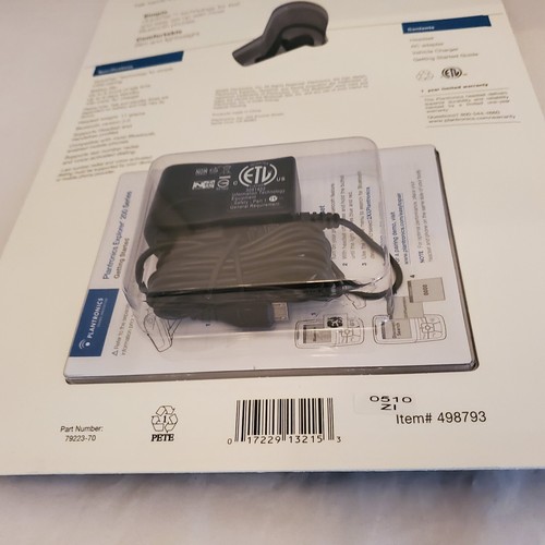 NEW Plantronics Explorer 233 Bluetooth Earpiece with Car Charger Sealed Phone - 第 9/24 張圖片
