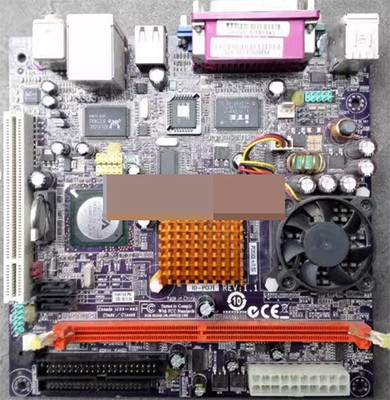 1pc used   PC2000E+ ID-PC17EC7VCM2 CPU mainboard #W10