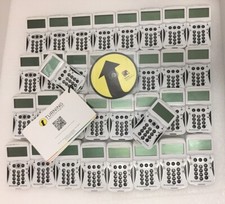 Lot of 34 Turning Technologies Response Card Clickers P/N: RCXR-02