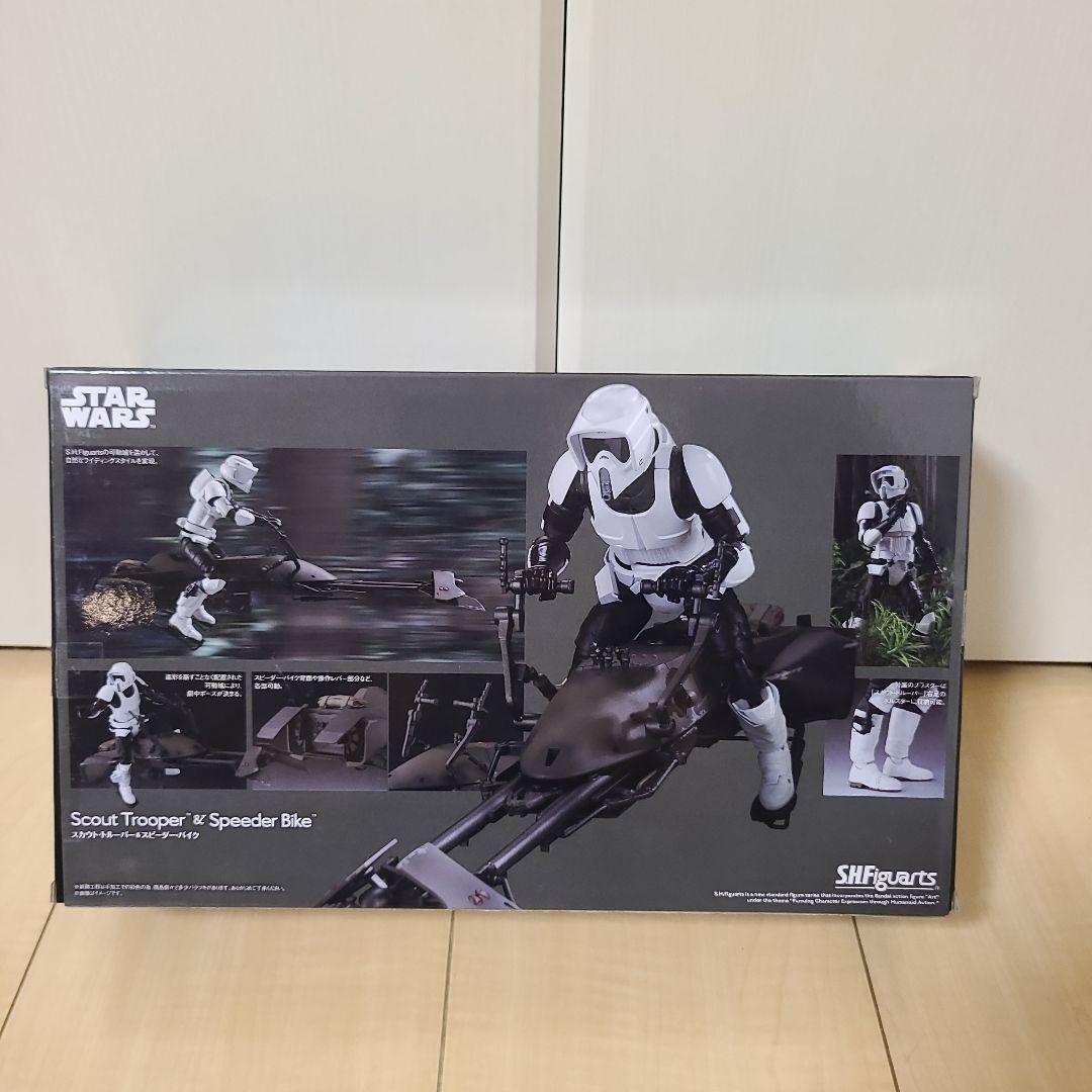 S.H.Figuarts STAR WARS Scout Trooper & Speeder Bike Figure