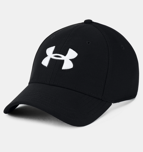 Under Armour Blitzing 3.0 Herren XL/XXL schwarz/weiß Stretch tailliert Mütze