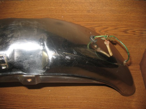 1972 CB350 CHROME REAR FENDER HONDA CB 350 80100-345-670XW - Picture 4 of 11