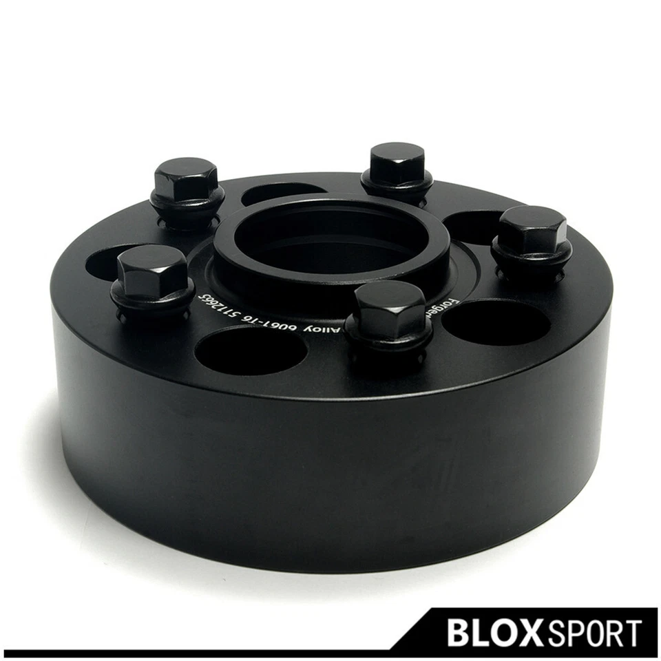 2 piezas 50 mm 2 pulgadas para Volkswagen CC 2012+ espaciador de rueda 5x112 CB57.1 + perno M14x1.5 Foto 2 de 4