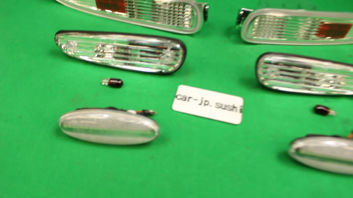 RX-7 FD3S Bumper Fender Side Rear Reverse Crystal Clear Lens Kit