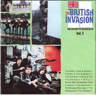 CD The Kinks, Gerry & The Pacemakers & others The British Invasion: The History