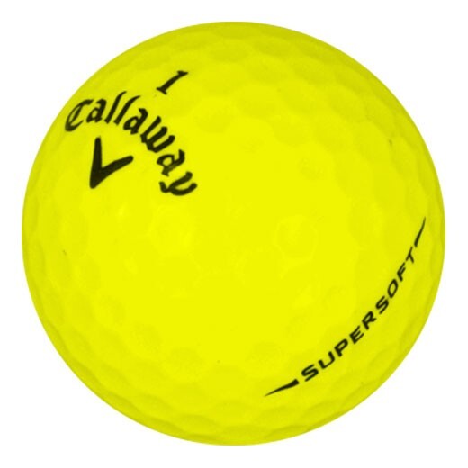 120 pelotas de golf Callaway superblandas amarillas como nuevas usadas AAAAA *¡VENTA!*