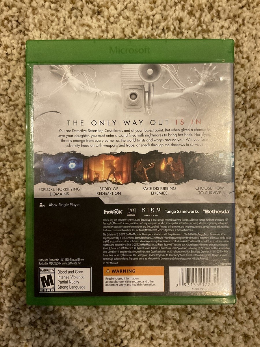 トゥルーアート The Evil Within 2 - Microsoft Xbox One 93155172319| eBay