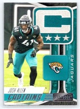 Josh Allen 2021 Panini Playbook Captains #CAP-JOA