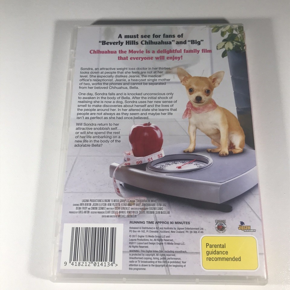 Chihuahua The Movie DVD Region 4 PAL eBay