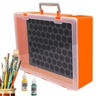 Model Paint Organizer Pigment Bottle Storage Suitcase Holds 88pcs Bottles