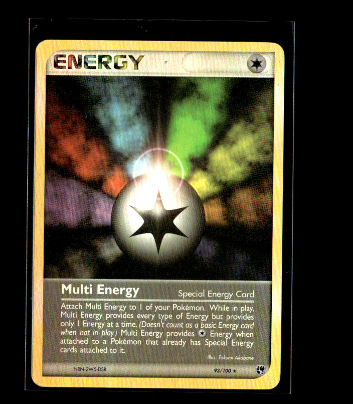 MULTI ENERGY Pokemon TCG Sandstorm 93/100 Reverse Holo Rare 2003