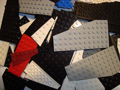 LEGO  15 Flügel Platten Schräge - City Star Wars Flugzeug Kg Kilo space (270)