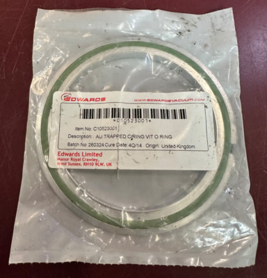 Edwards Vacuum Item No. C10523001 Ali trapped C/RING VIT O RING