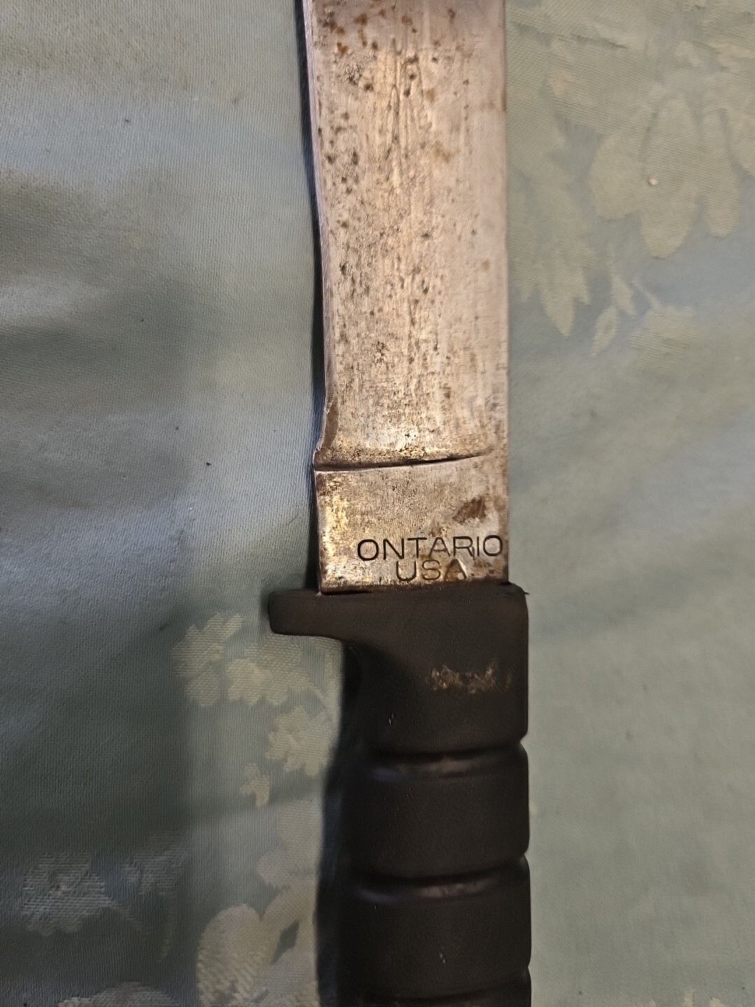 Vintage Ontario Knives SPEC PLUS SURVIAL SP 595 Fixed Blade eBay