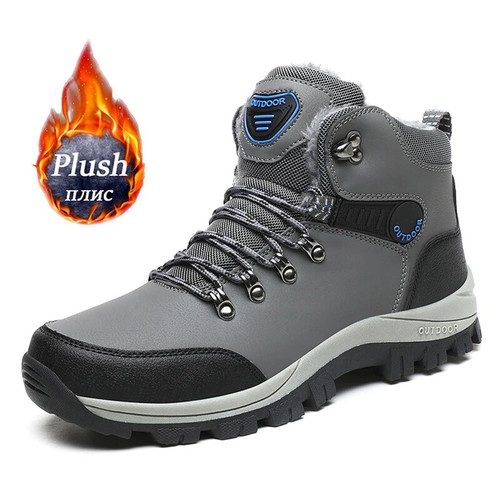 Para hombres Tenis Exterior Antideslizantes Escalada Senderismo Zapatos Botas para Nieve Botines - Imagen 17 de 39