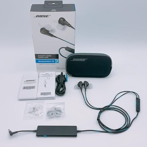 BOSE QuietComfort 20 Black for Apple Acoustic NoiseCanceling