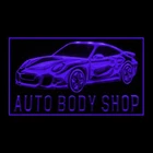 190214 Auto Body Shop Repair Display LED Light Neon Sign