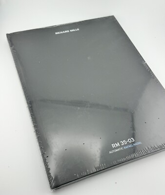 Richard Mille RAFAEL NADAL RM 35-03 Watch Catalog Book Sealed BrandNew