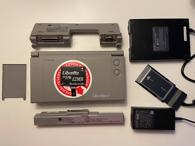 Excellent Condition* Toshiba Libretto 20CT w/ Accessories