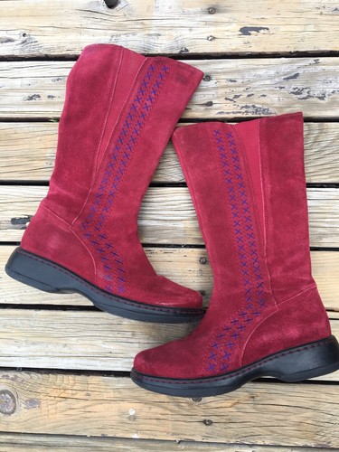 dansko red boots
