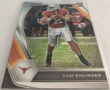 2021 Panini Prizm Draft Picks Football Sam Ehlinger Texas Longhorns Rookie #131