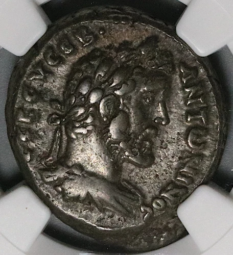 146 NGC Ch VF Antoninus Pius Egypt Alexandria Serapis Pedigree 5/5 (21110301C)