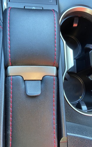 Lexus NX300h NX300F 2018-2020 cubierta de panel central deportivo espejo costura roja fabricante de equipos originales - Imagen 17 de 18