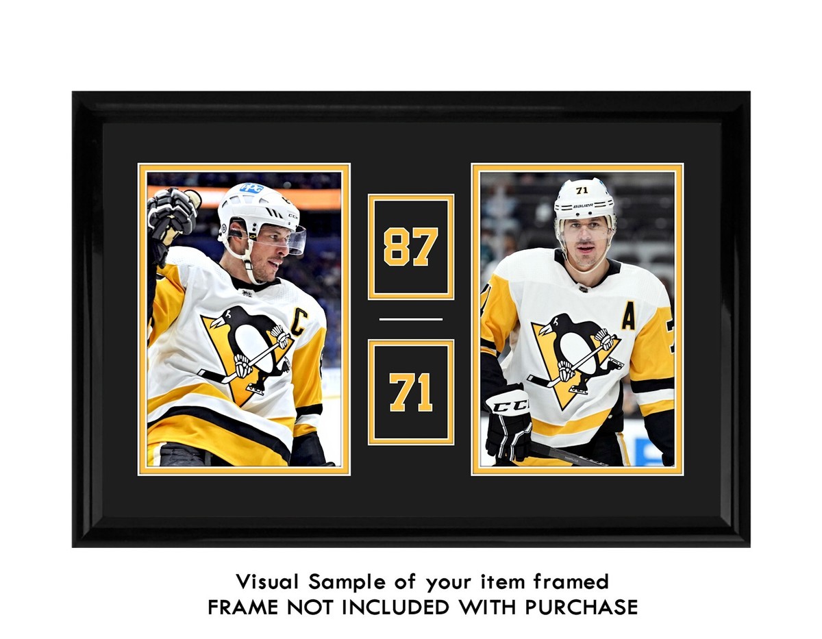 SIDNEY CROSBY EVGENI MALKIN Photo Picture 11x17 PITTSBURGH