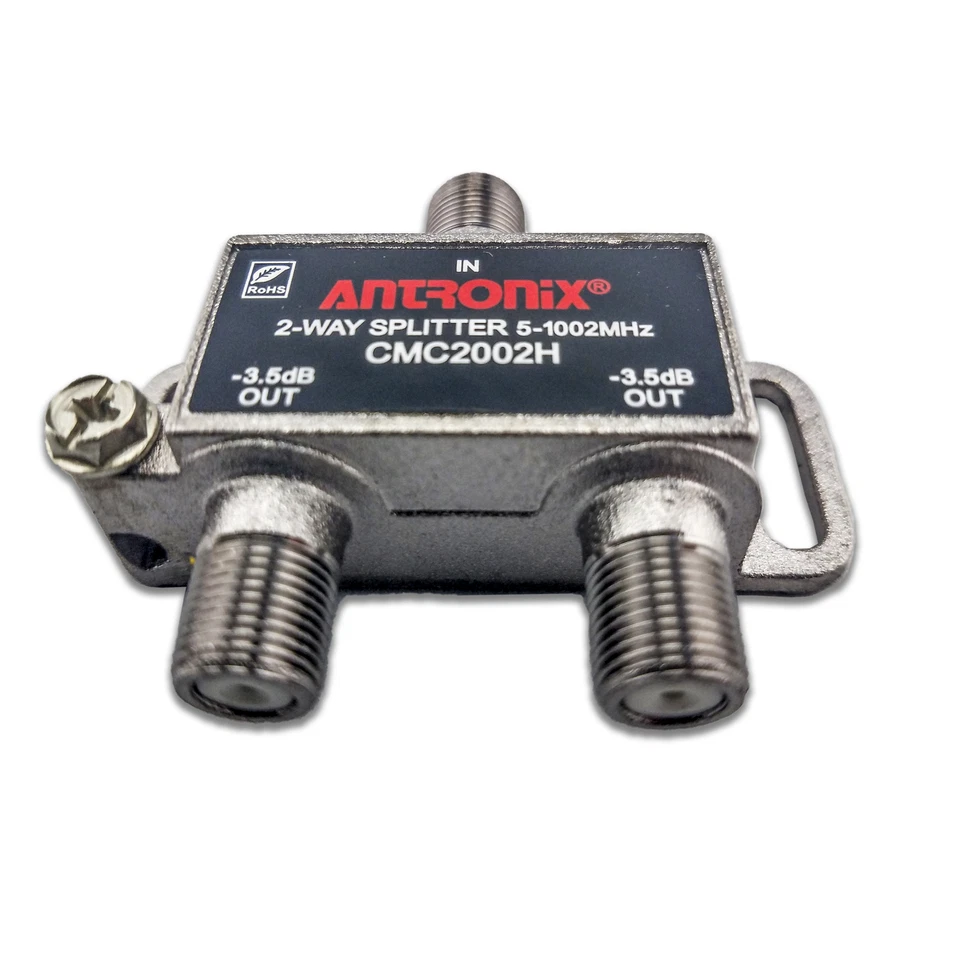 Antronix High Performance 2-Way Cable TV Splitter CMC2002H OTA Coaxial 5-1002M - Image 2 of 4
