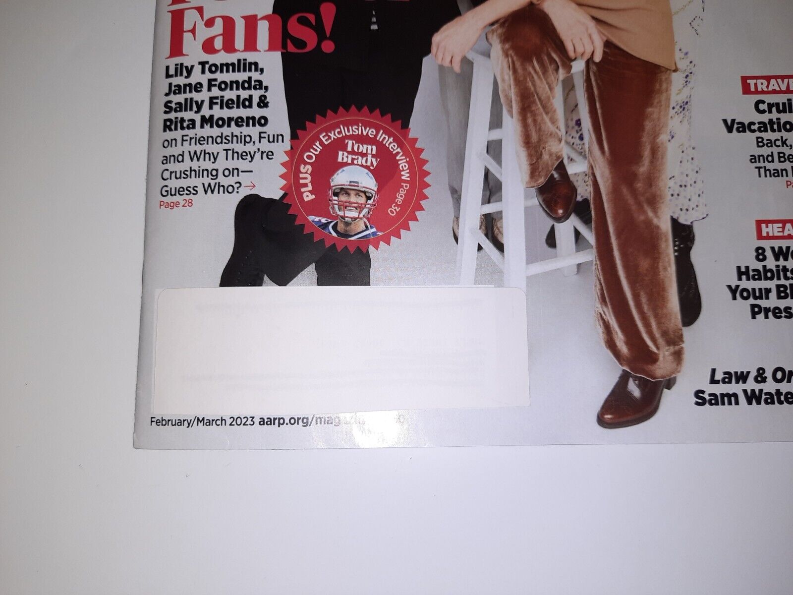 AARP Magazine Feb/March 2023 Sally Field Jane Fonda Lily Tomlin