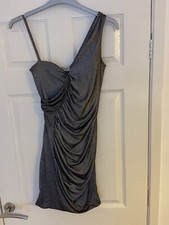 Ce Me Of London Black & White Ruched Dress Size S/M