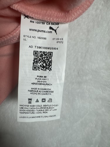 Puma Girls Youth 3-piece Hoodie Pink Blue size 4T - Picture 5 of 5