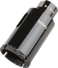 DAMO 1-3/8" Dry Diamond Core Drill Bit/Hole Saw for Granite/Concrete/Stone