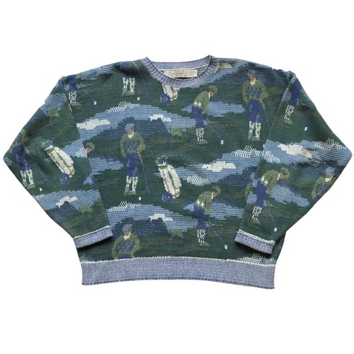 Crossings Mens Vintage All Over Golf 