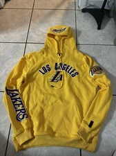 Pro Standard X NBA X Lakers Men’s Hoodie Yellow Sz XL Used