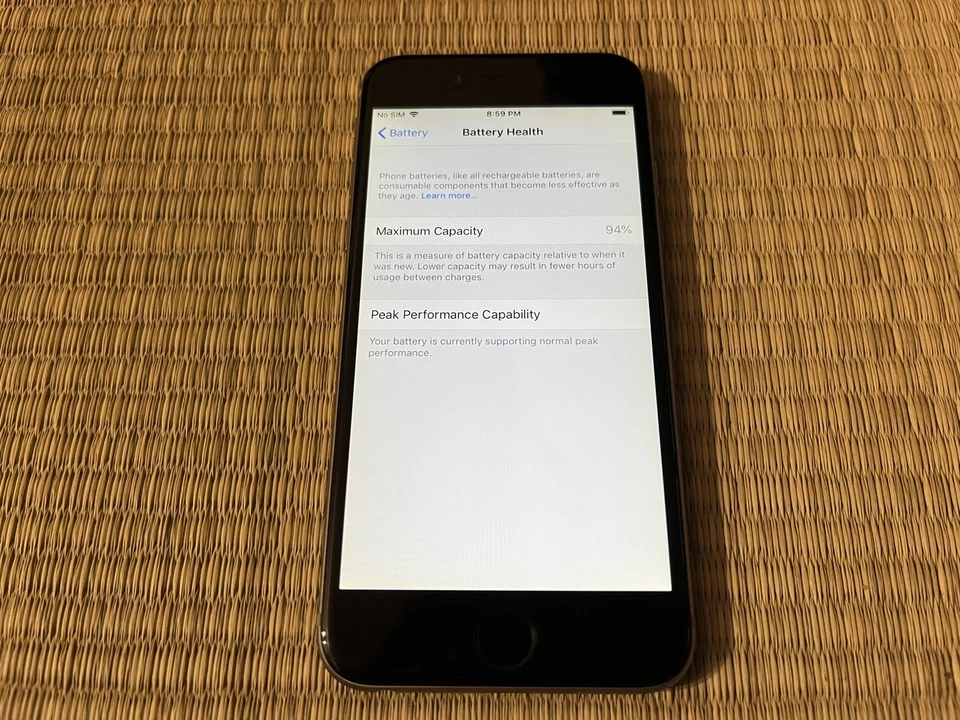 Apple iPhone 6 - 64GB - Silver A1549 (GSM) - Image 3 of 3