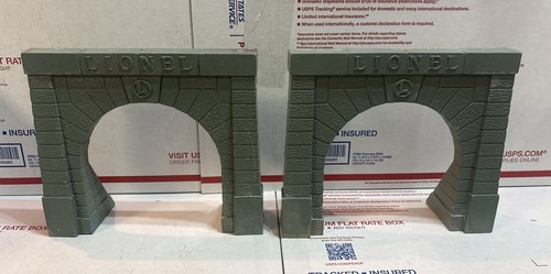 Juego de portales de túnel vintage 1984 Lionel Trains 6-2113 calibre O y O27 | Zustand: Used