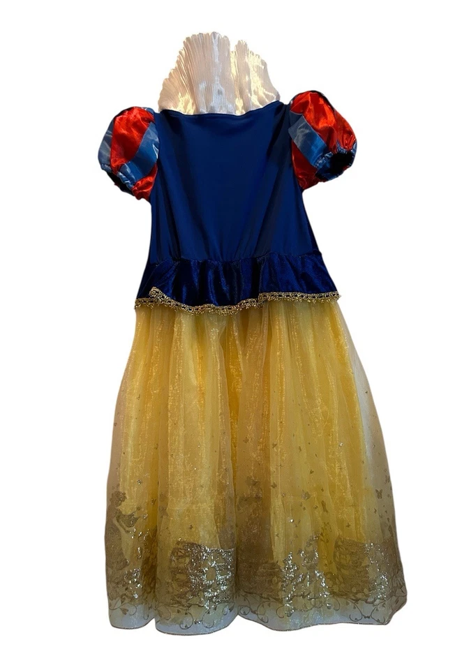 Disney Princess Snow White Costume Dress Girls Size Small 5/6 Halloween Cosplay - Image 2 of 4