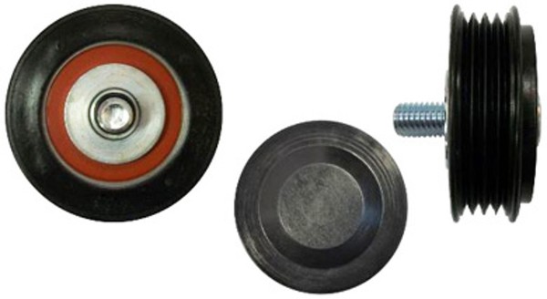Spannrolle Keilrippenriemen Denckermann P200002 FüR VW Skoda Audi Passat A4 60Mm-image