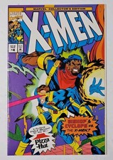 X-Men Collector's Edition #4 Pizza Hut Promo Double Gatefold Cover 