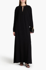 Zimmermann, Embellished Crepe Maxi Dress, NEW W TAG, Black, 0P ZIM 6P UK 2P US